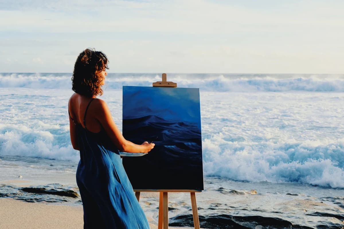 Fresque océanique par Mer Veilleuse — art mural et sensibilisation environnementale à La Réunion
